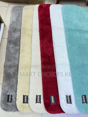 Dada Bedside Carpets for Living Room Non Slip Washable Silk Wool Mats