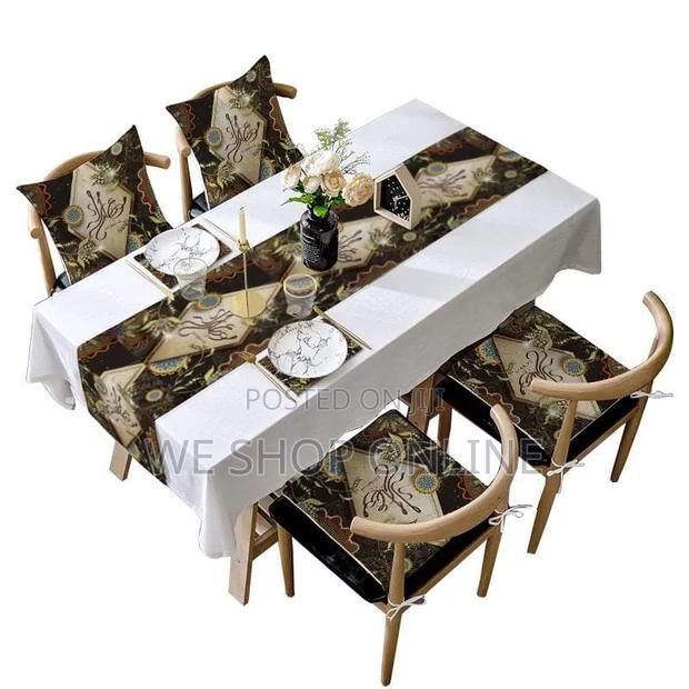 Islamic Table Set(Runner and 4 Pillow Cases)