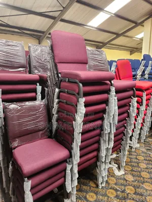 Maroon Church Chair