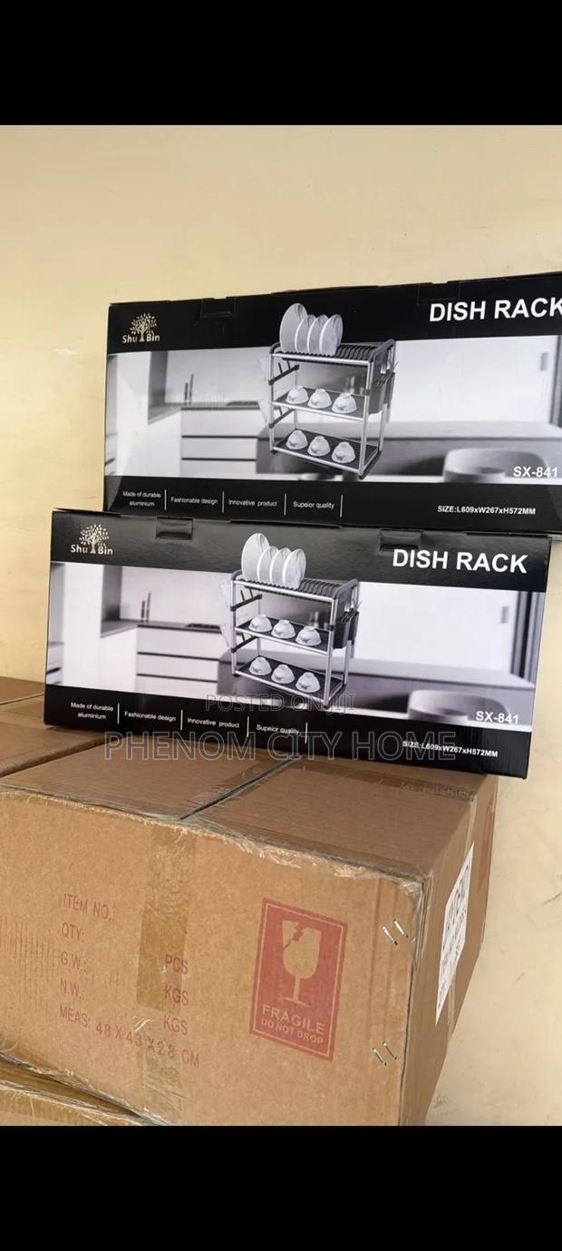 High Quality Aluminium Plastic Dishrack - thumbnail 2