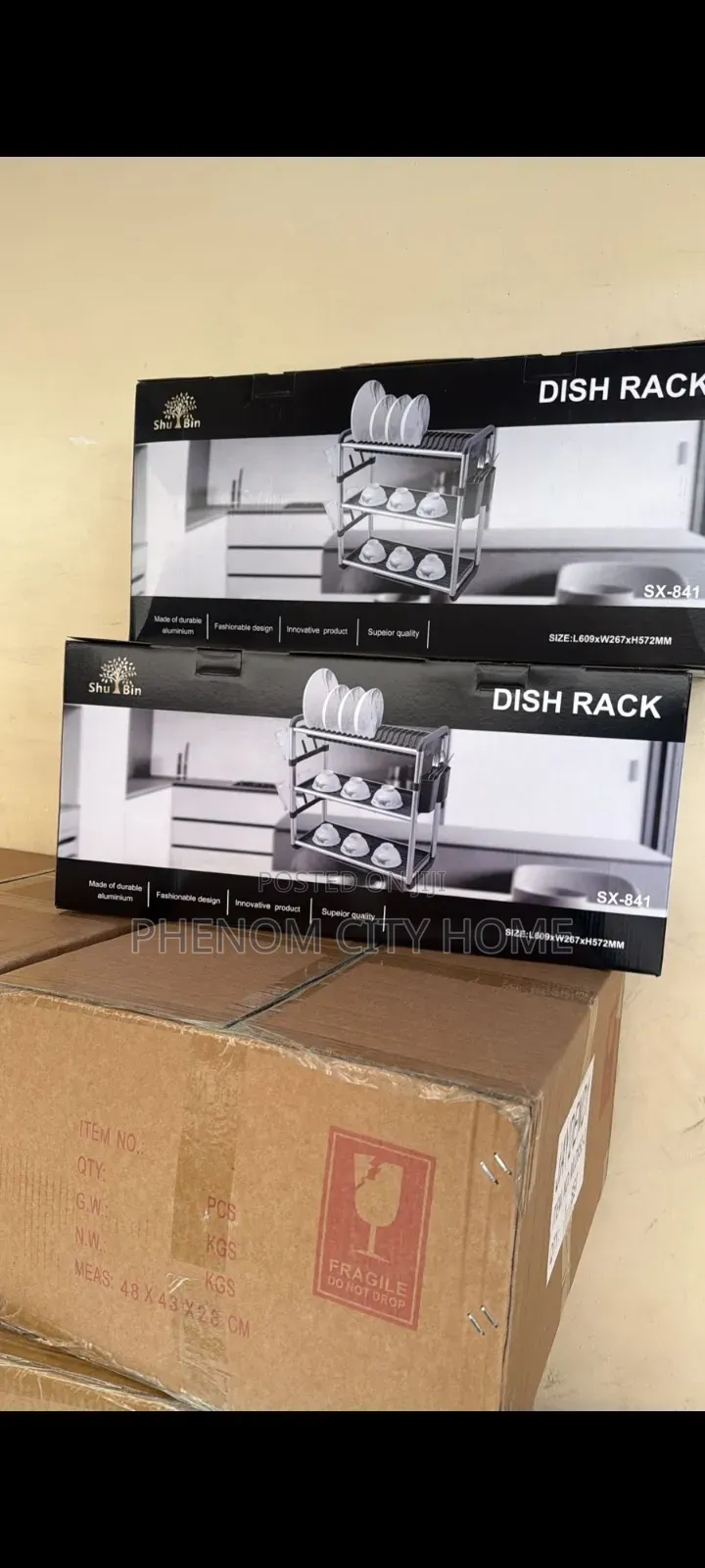 High Quality Aluminium Plastic Dishrack