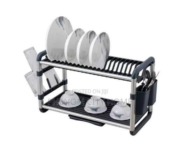 High Quality Aluminium Plastic Dishrack - thumbnail 3