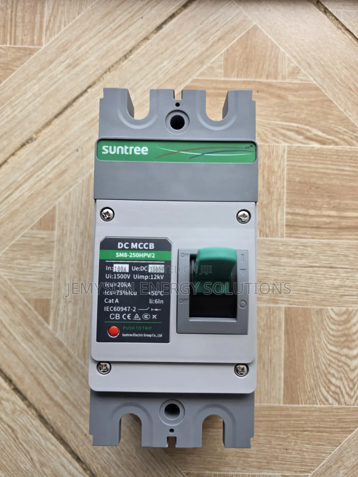 100amps Suntree 1000v Dc McCb Circuit Breaker (Sm8-250hpv/2)
