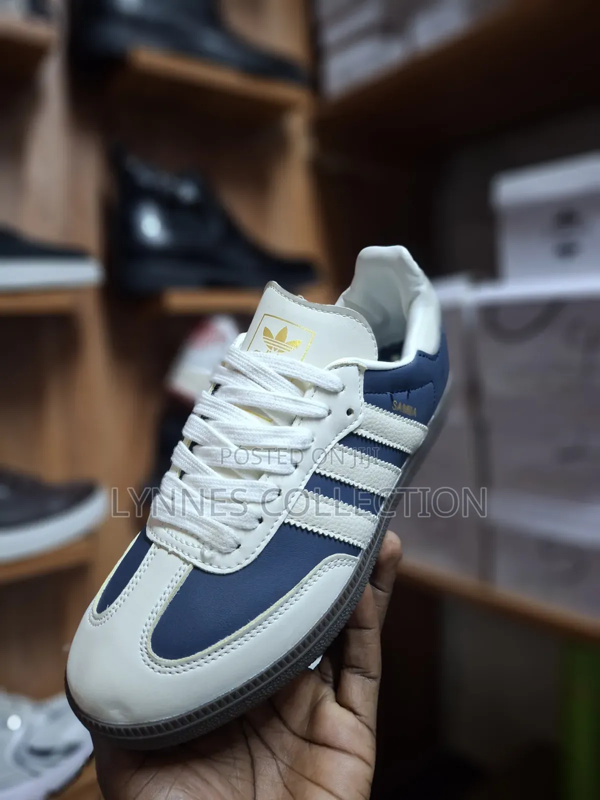 Adidas Samba Single Sole Navy Blue - Classic Retro Sneakers