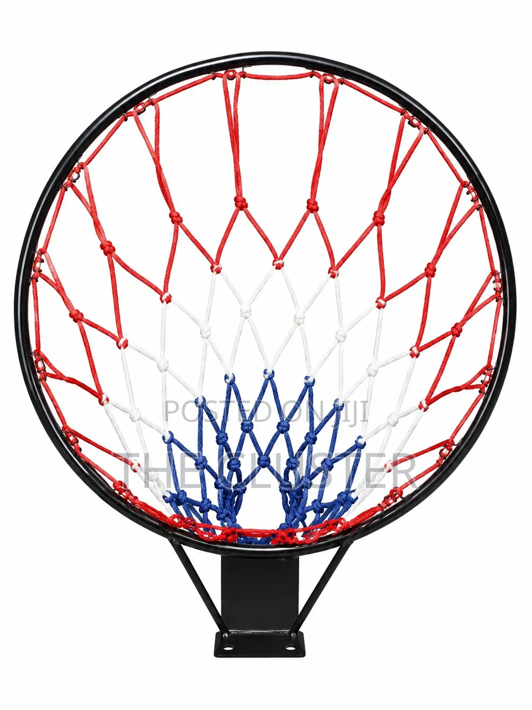 Portable Basketball Rim Hoop With Tricolor Net –Basketball Ring