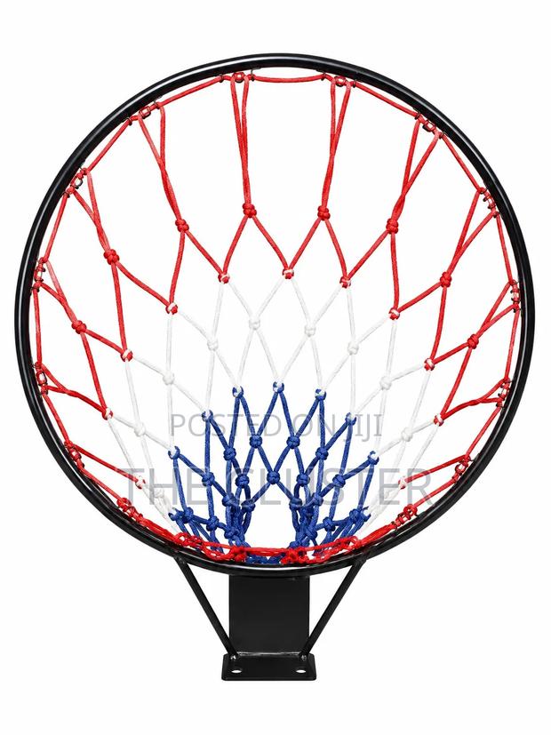 Portable Basketball Rim Hoop With Tricolor Net –Basketball Ring