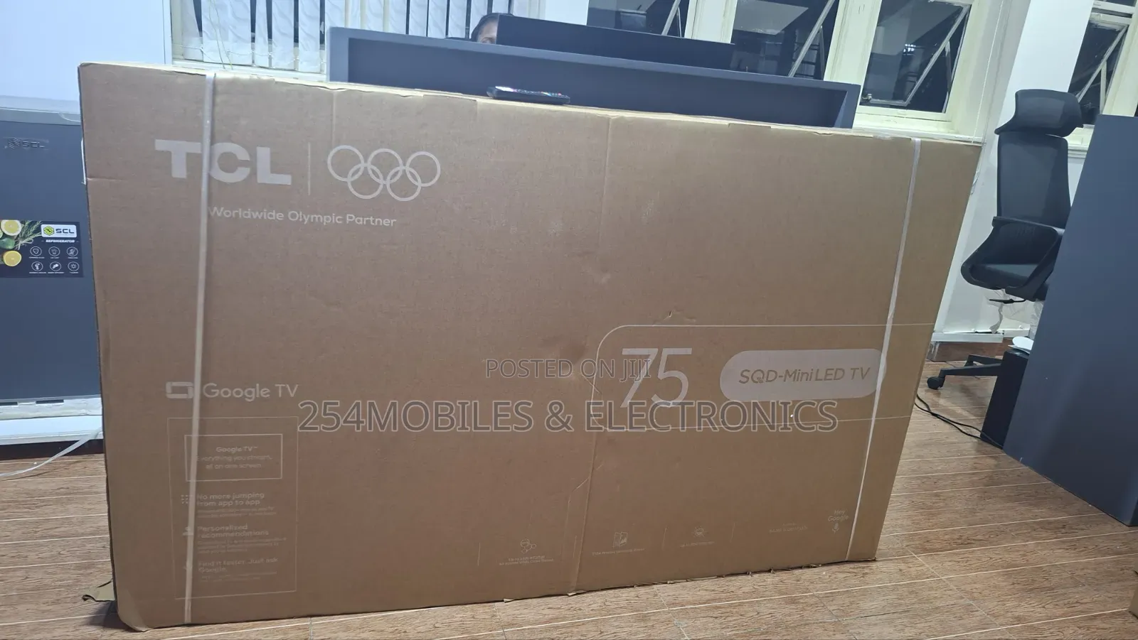 TCL 75 Inch C8l SQD-Mini Led, Uhd, Google Tv 75c8l