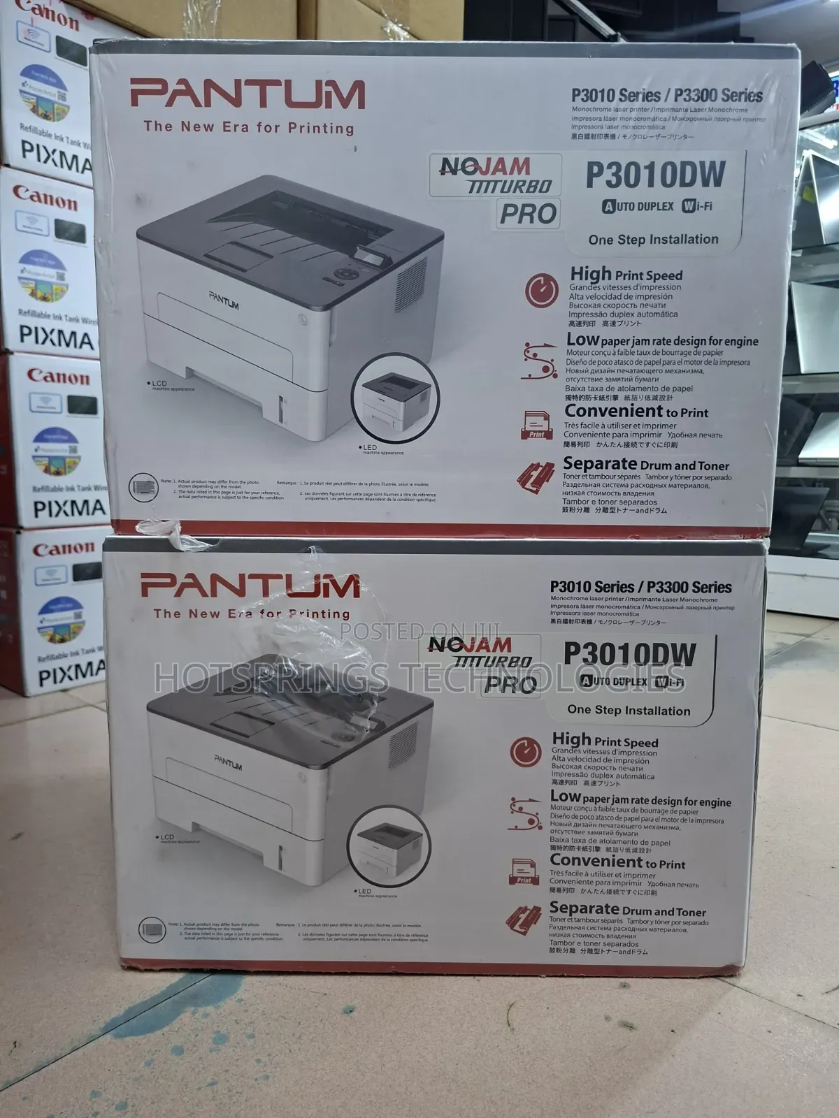 Pantum P3300dw Mono Laser Single Function Printer