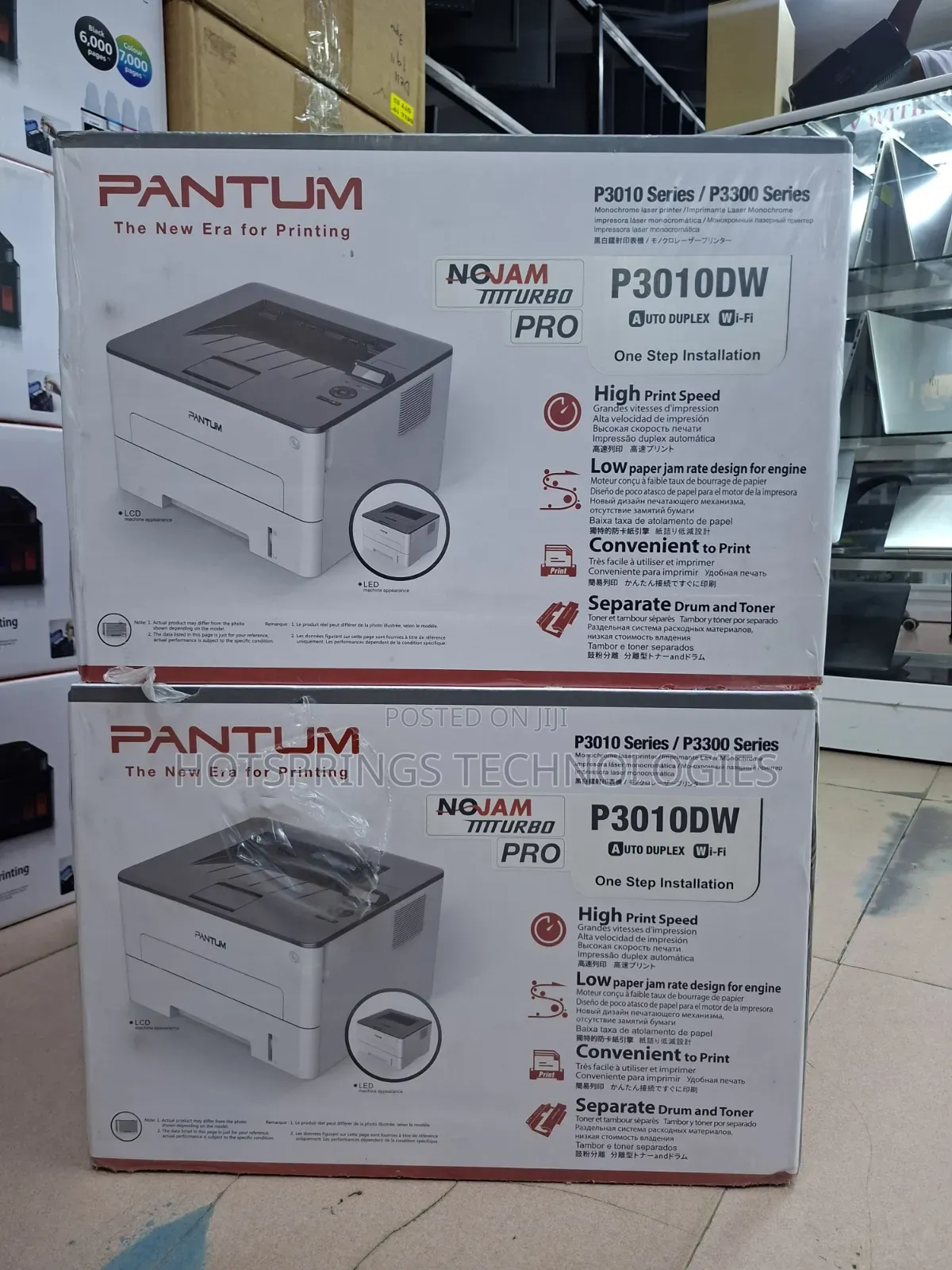 Pantum P3300dw Mono Laser Single Function Printer