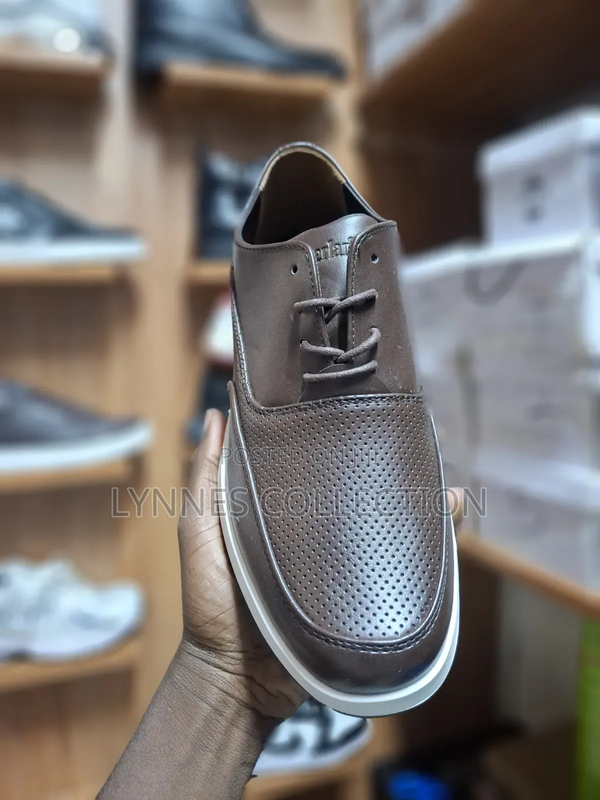 Men Official Low Cut Brown Shoes - Premium Formal Leather Footwear