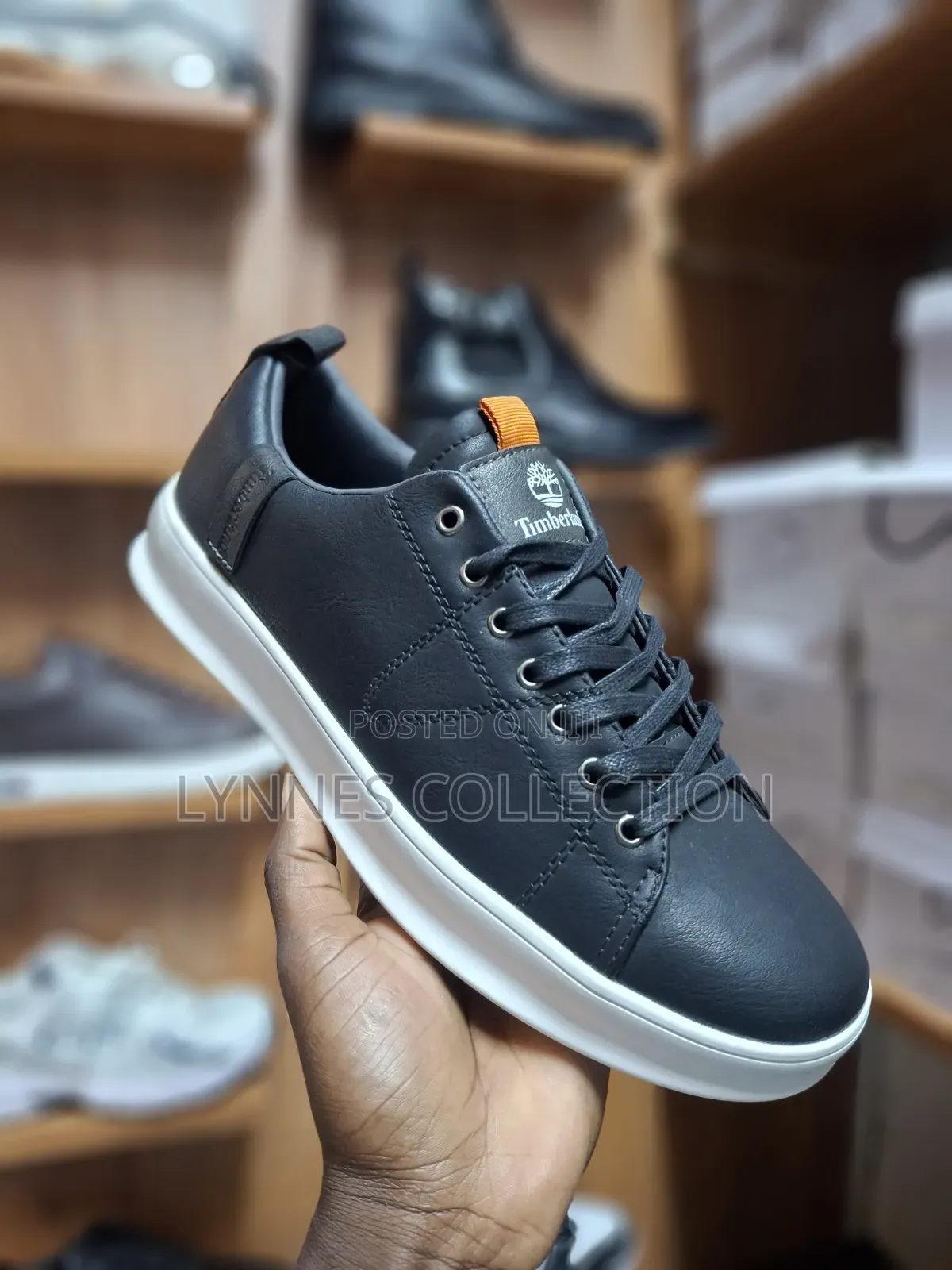 Timberland Black/White Boots - Premium Rugged Streetwear Footwear