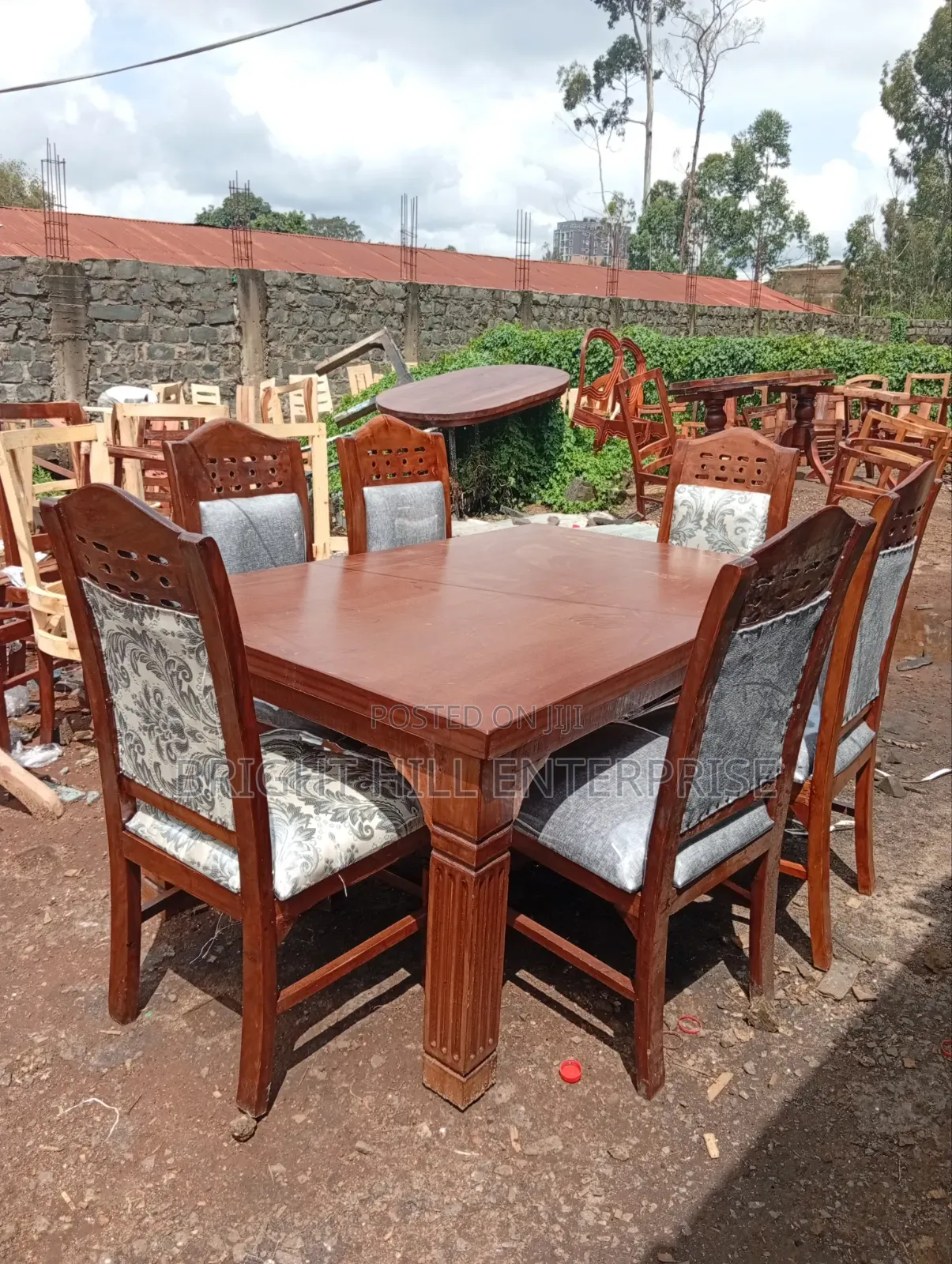 Genteel 6 Seater Dining Table Sets