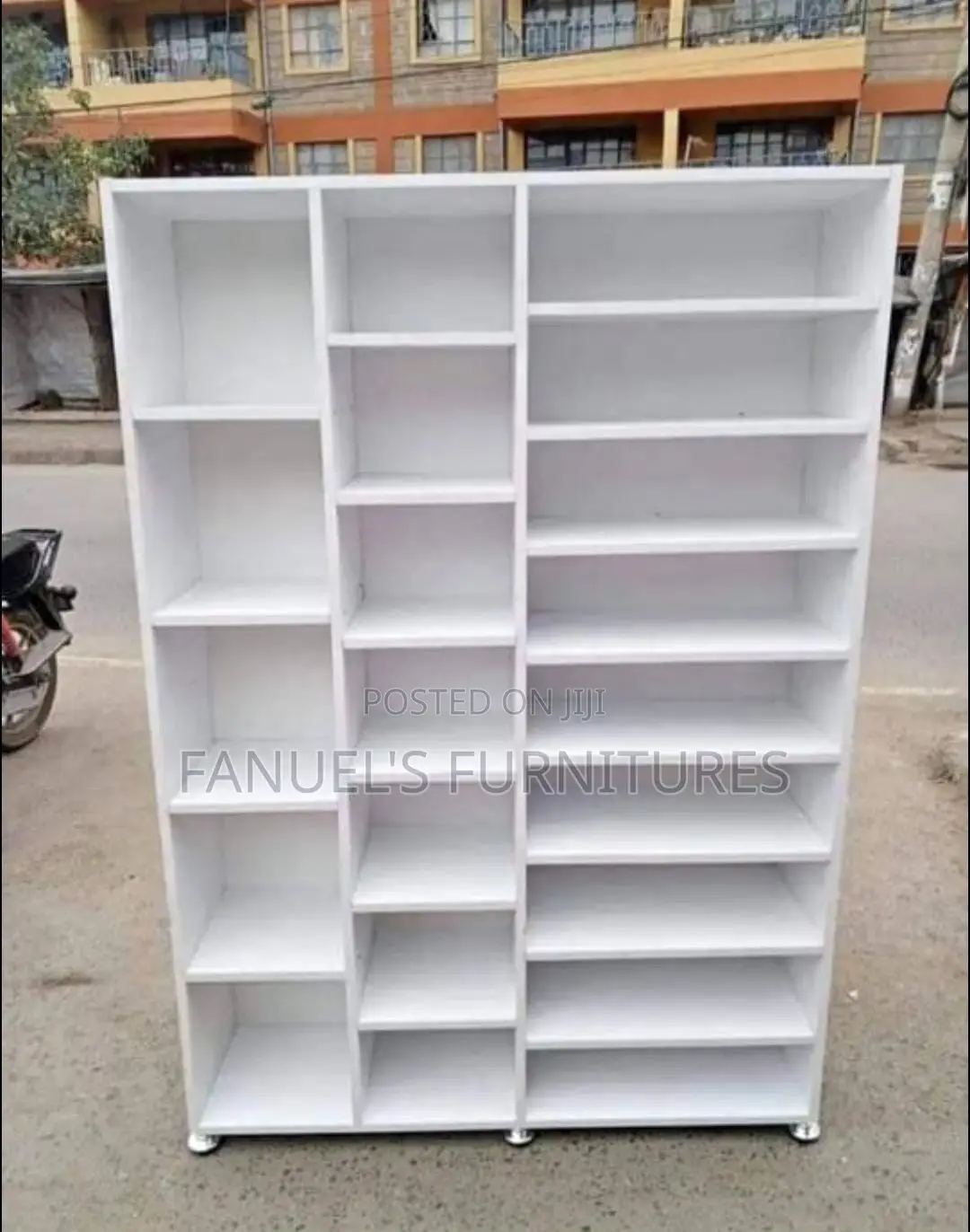 White Shoe Rack