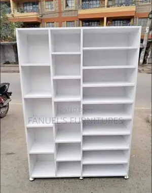 White Shoe Rack