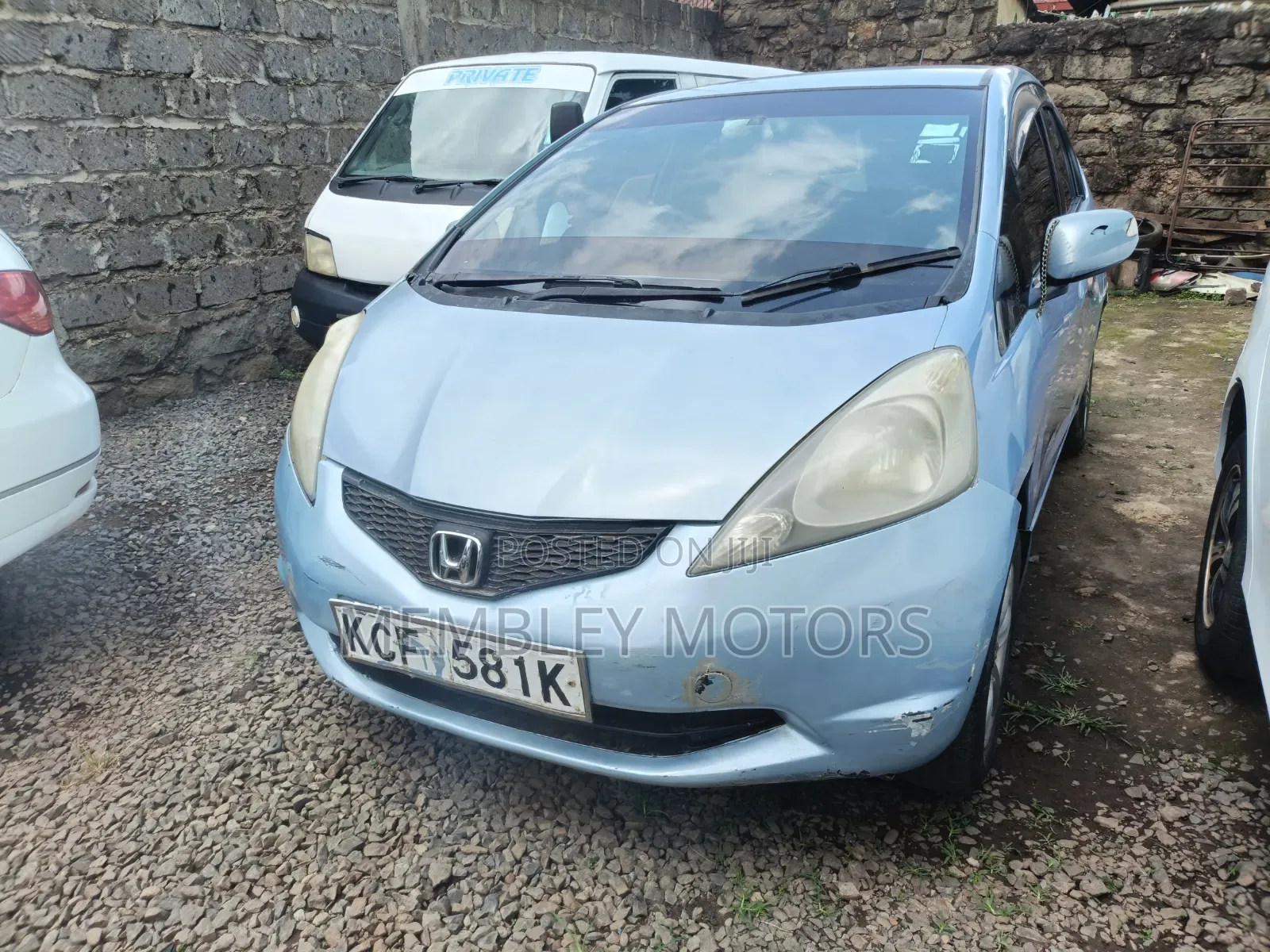 Honda Fit Automatic 2008 Blue