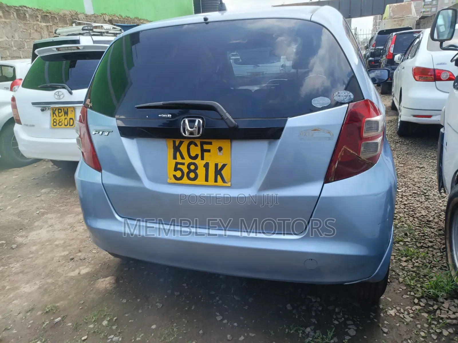 Honda Fit Automatic 2008 Blue