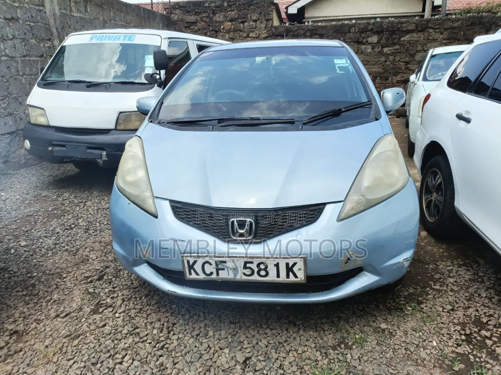 Honda Fit Automatic 2008 Blue