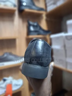 Kanly Official Black Shoes - Premium Formal Leather Footwear