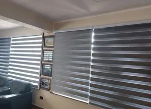 Grey Sheer Roller Blinds