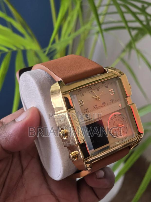 Poedagar Gold Edition Multifunction Luxury Dual Time Wrist
Watch - thumbnail 2