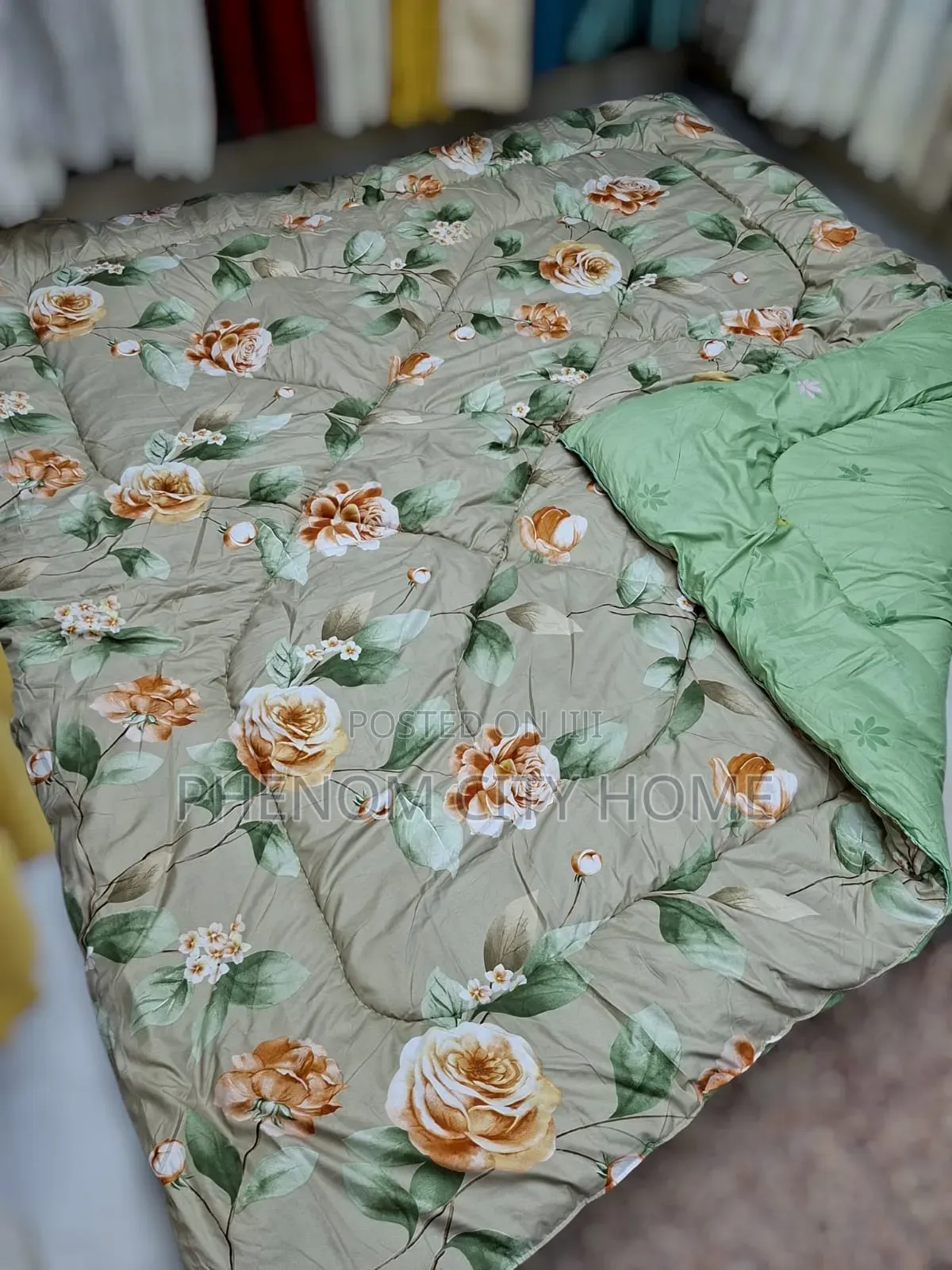 Double Sided Binded Cotton Duvet Set