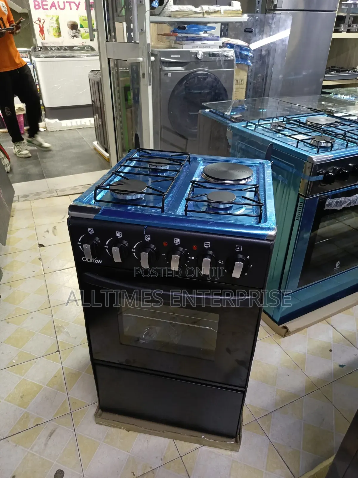 50cm by 55cm 3g 1e Standing Cooker With Oven