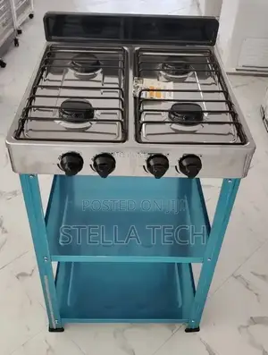 Rebune Four Burner Standing Gas Stove
