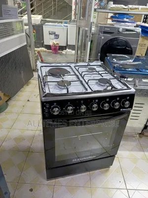 60cm by 60cm 3gas 1elecric Standing Cooker With Electric Oven