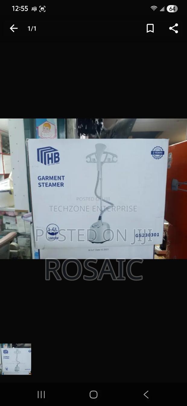 Rebune Stand Garment Steamer - main view
