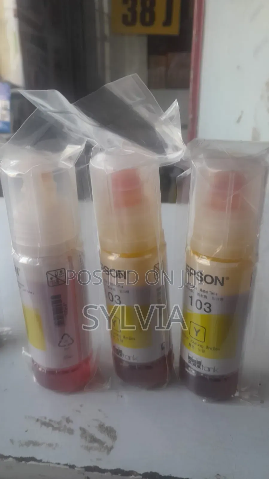 103 Original Ecotank Ink Bottle -Yellow