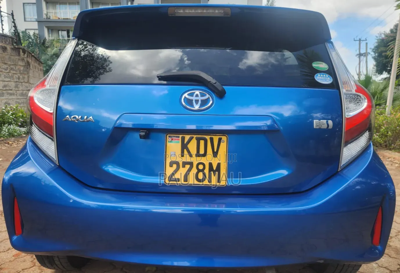 Toyota Aqua 2018 Blue