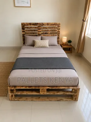 4×6 Pallet Bed Frame -Strong Back-Friendly Comfort.Mo