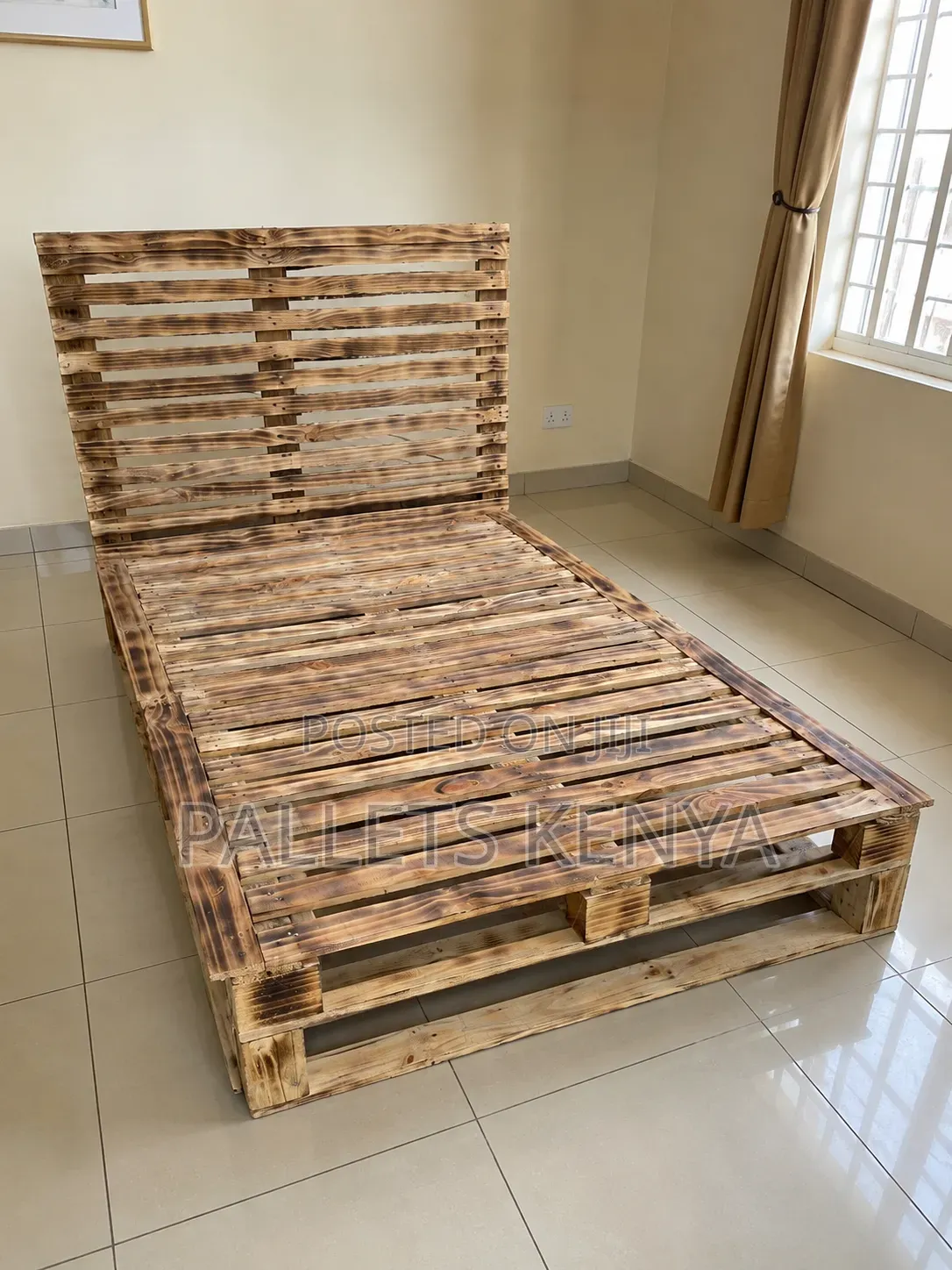 4×6 Pallet Bed Frame -Strong Back-Friendly Comfort.Mo