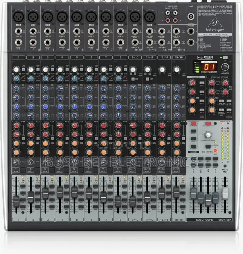Behringer Xenyx X2442usb 24 Channels Plain Mixer