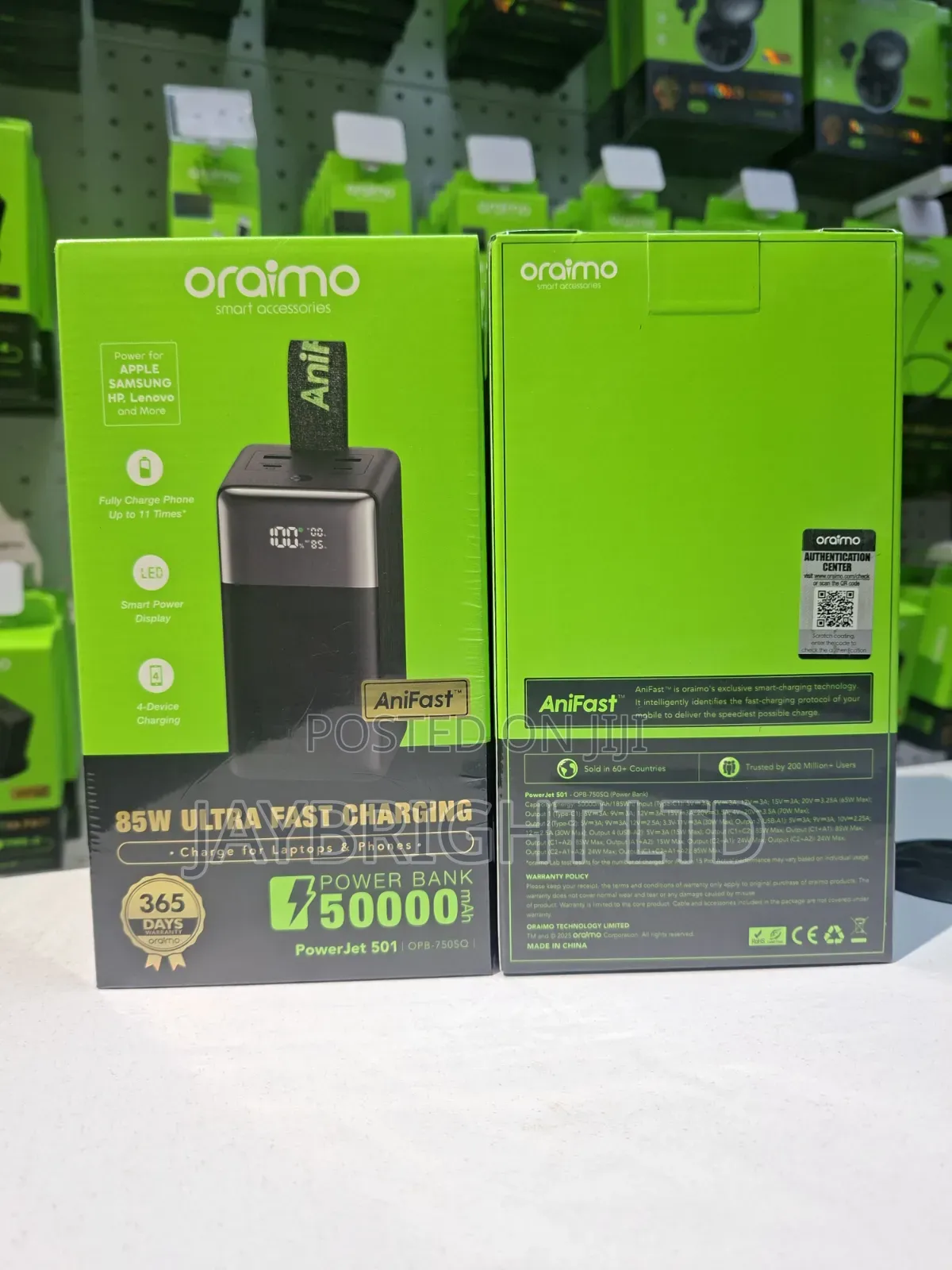 Powerjet 501 50000mah 85w Fast Charging Power Banks