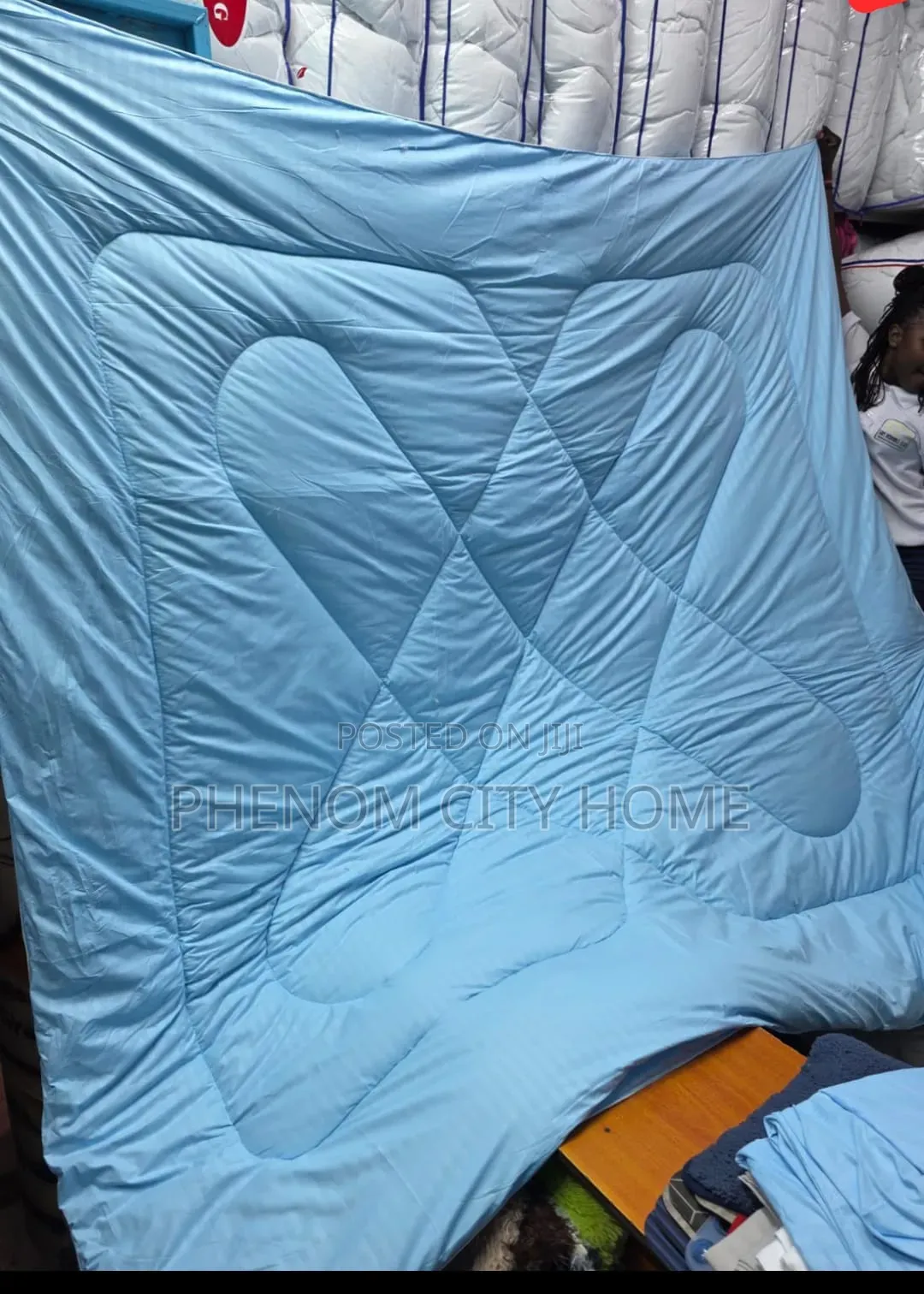 Plain Binded Bed Warmers/Duvet Set