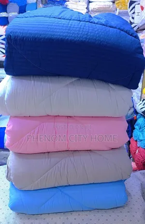 Plain Binded Bed Warmers/Duvet Set