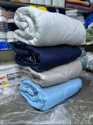 Plain Coloured Stripped Binded Duvet Set