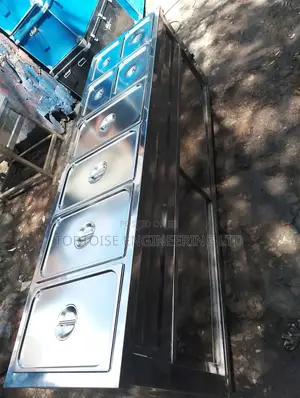 Stainless Steel Bain-Maries (Food Warmers) With 6pans
