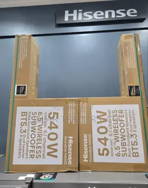 Hisense Hs5100 540w 5.1 Channel Soundbar With Wireless Subwoofer