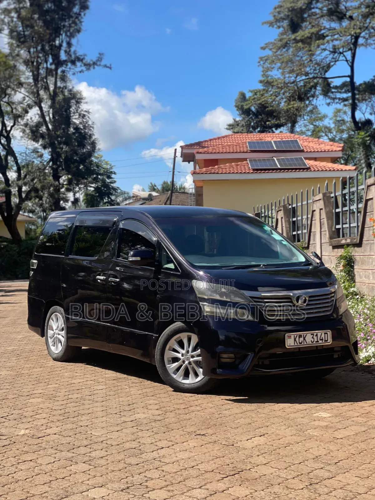 Toyota Vellfire 2010 Black