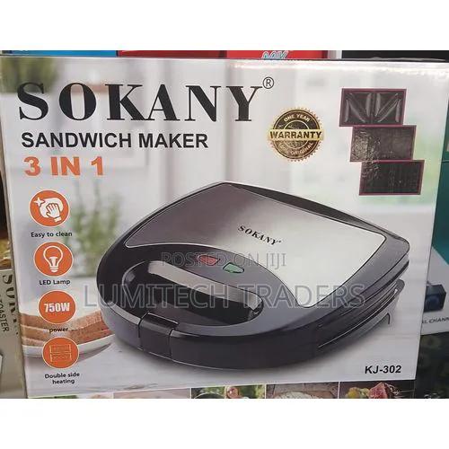 3 in 1 Sokany Sandwich Maker Set