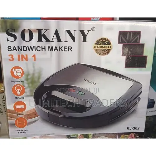 3 in 1 Sokany Sandwich Maker Set