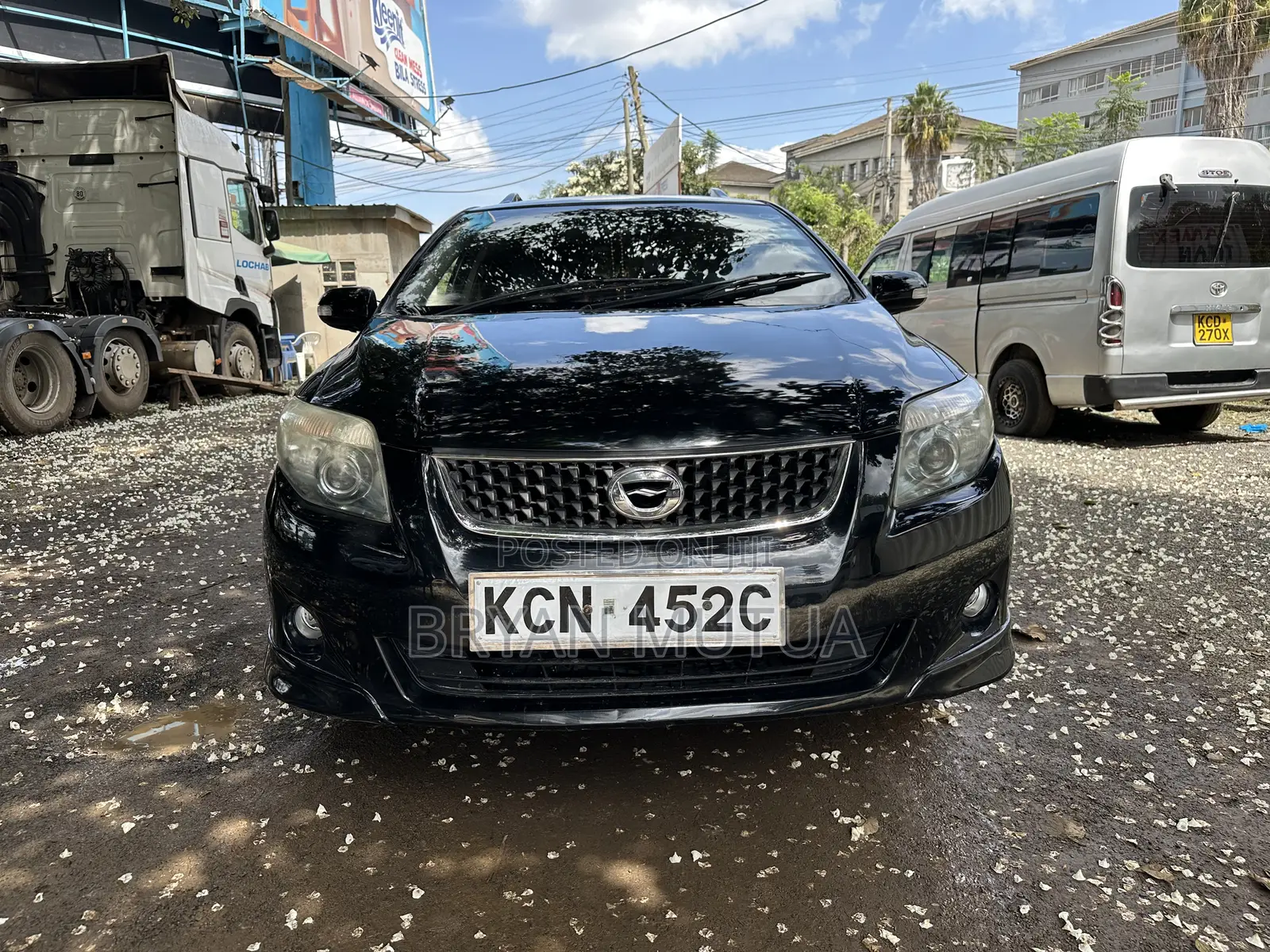 Toyota Corolla Fielder 2010 Black