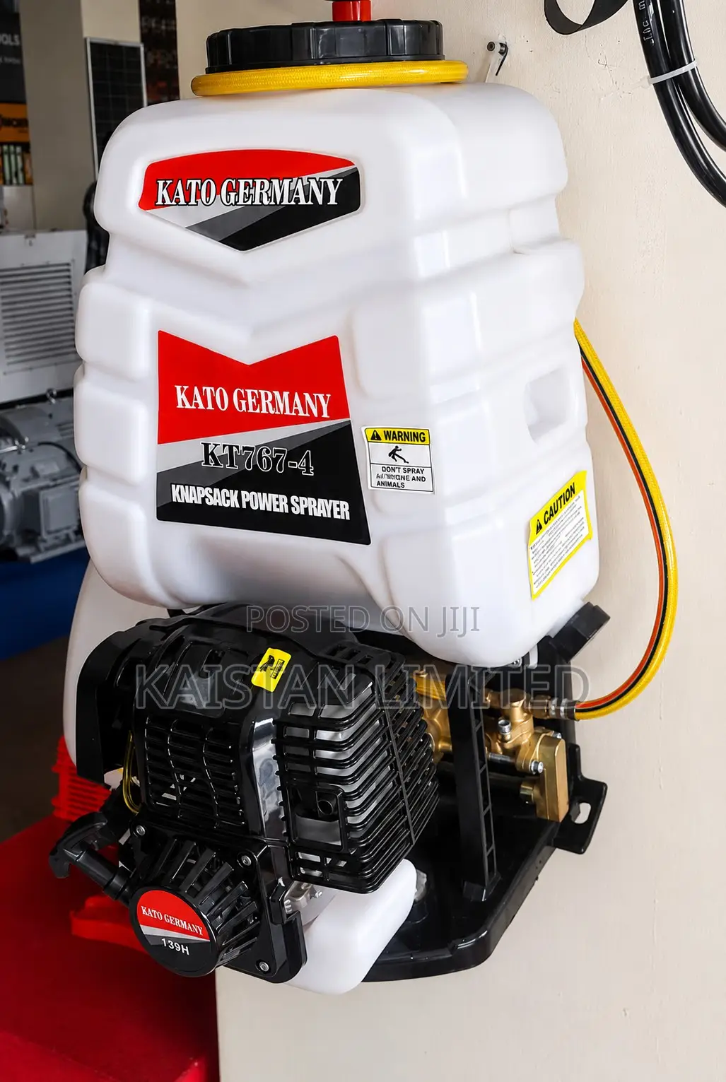 Kt767-4 Kato Germany Petrol Knapsack Sprayer 4 Stroke 25 Litres