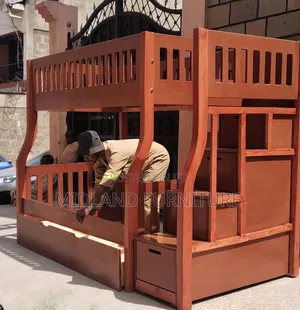 Hardwood Double Decker Bed. Pay After Delivery 