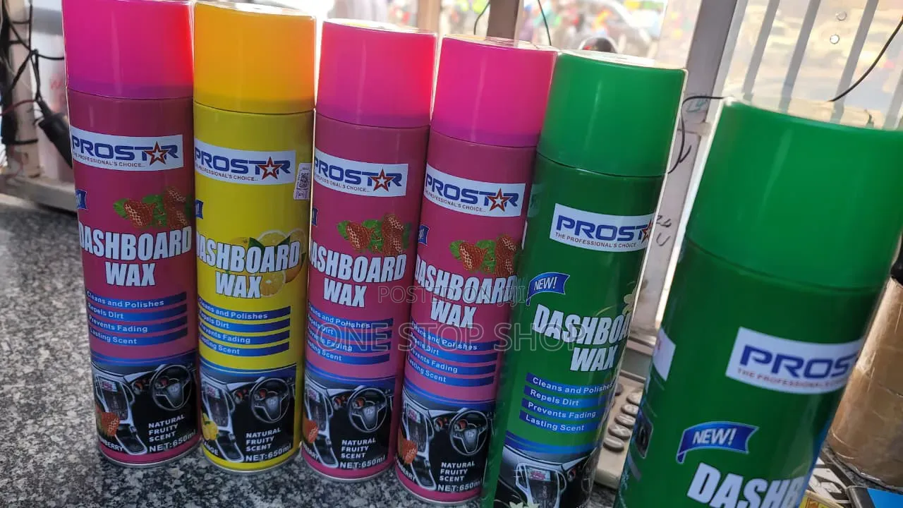 650ml Prostar Dashboard Wax Spray Clean,Polish Protect Car Interior