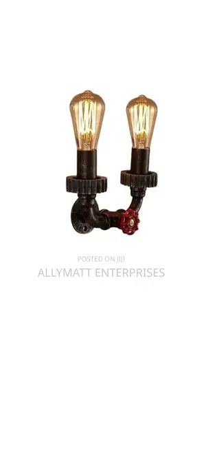 Steampunk Pipe Sconce