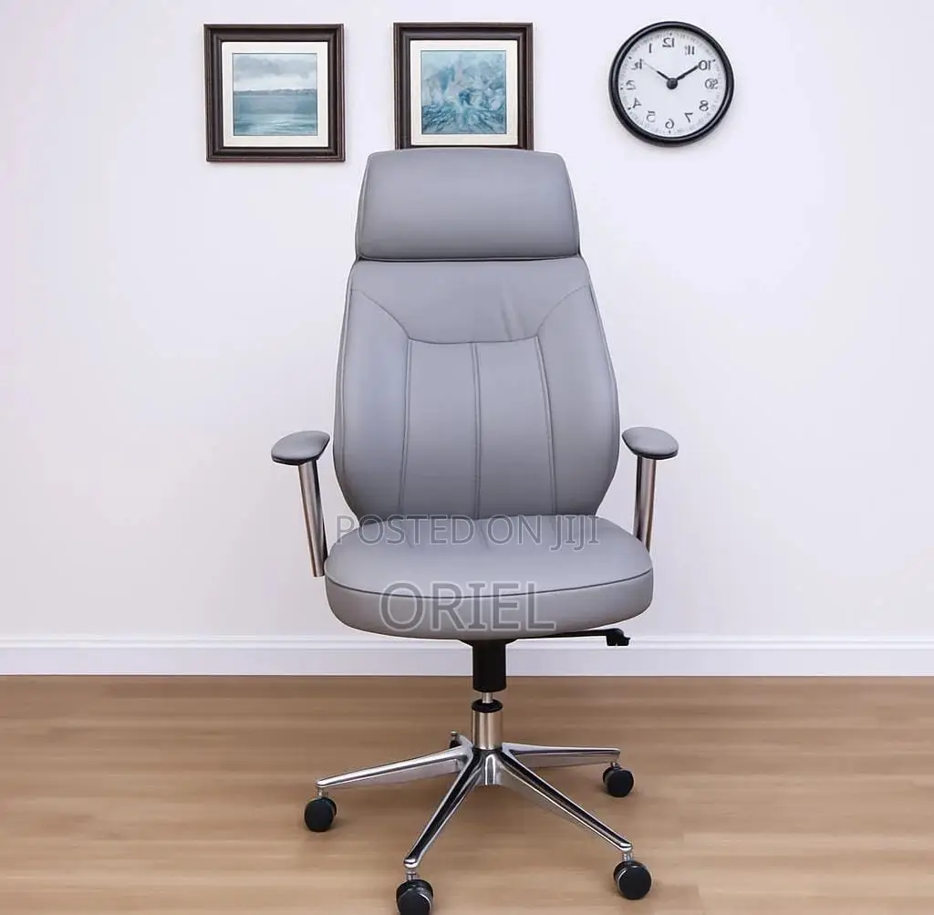 Office Chair ; Executive Gray Office Chair