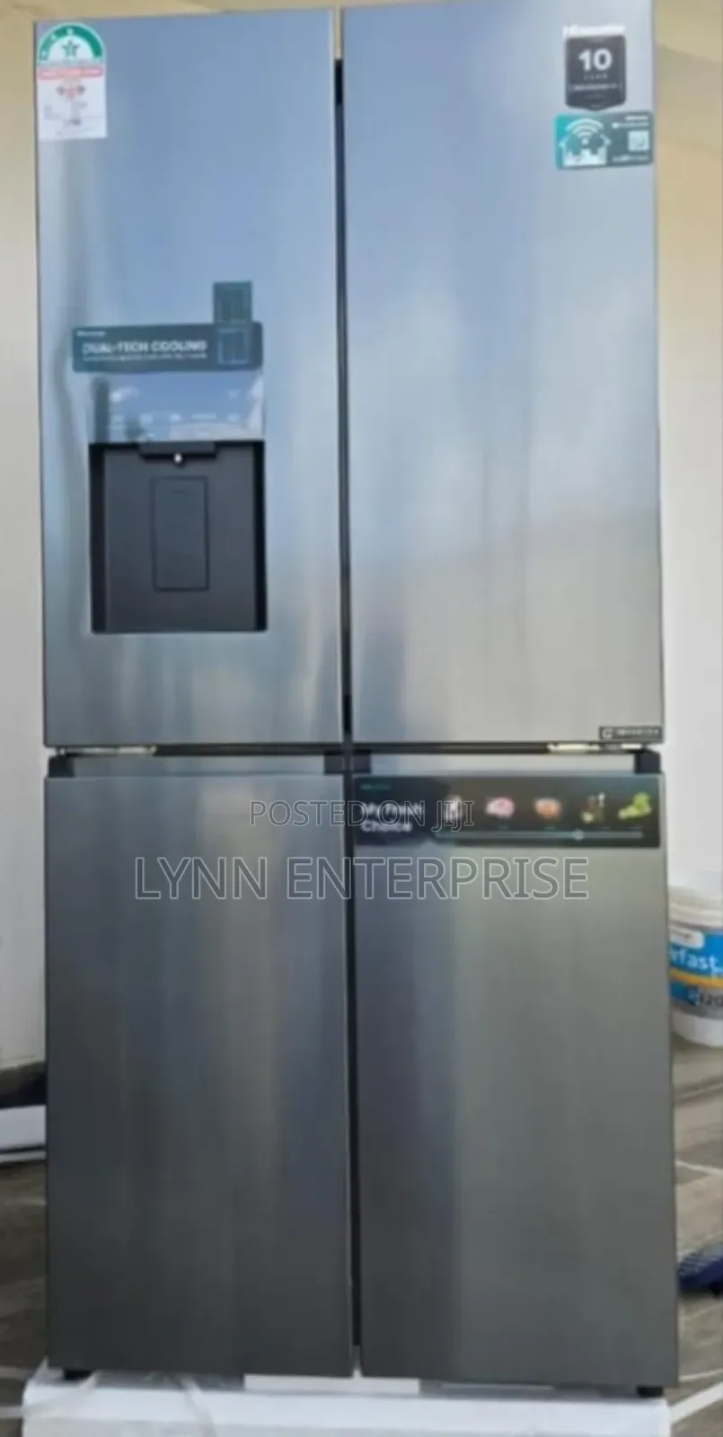 Hisense 4 Door Refrigerator 538 Litres Smart Screen Fridge